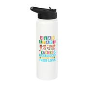 Teaching Head Start Teacher Life Early Childhood Education Stainless Steel Insulated Water Bottle