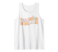 Teaching Is My Jam Back to School Appreciation Teacher Tank Top