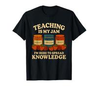 Teaching Is My Jam Funny Teacher Professor Back to School T-Shirt