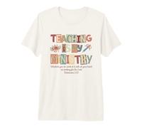 Teaching is My Ministry Christian Educator Design Premium T-Shirt