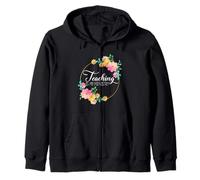Teaching Is My Ministry Christian Teacher Zip Hoodie