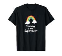 Teaching Is My Superpower Cute Rainbow T-Shirt