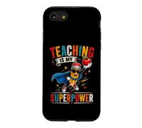 Teaching Is My Superpower First Day Back to School Teacher Case for iPhone SE (2020) / 7/8