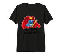 Teaching is My Superpower for Teachers as a Farewell Gift Premium T-Shirt