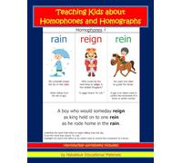 Teaching Kids about Homophones and Homographs: reproducible worksheets included