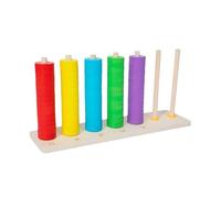 Teaching Material Calculation Stand: Wooden Math Counting Frame, Educational Abacus Tool, Number Learning Support | Classroom Teaching Equipment For Kids, Study