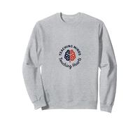 Teaching Minds Touching Hearts Educator Inspiration Sweatshirt, Adult Unisex, Heather Grey, M