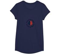 Teaching Minds Touching Hearts Educator Inspiration T-Shirt, Girls, Navy, Medium