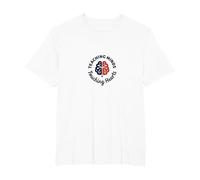 Teaching Minds Touching Hearts Educator Inspiration T-Shirt, Men's Big and Tall, White, 2X Tall
