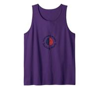 Teaching Minds Touching Hearts Educator Inspiration Tank Top, Men, Purple, L