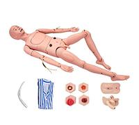 Teaching Model,Geriatric Training Manikin Patient Care Skills Mannequin with Interchangeable Genitals and Bedsore Modules for Nursing Medical Training Teaching Medical Supplies,Mal