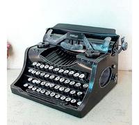 Teaching Model,Wireless Typewriter Keyboard, Vintage Classic Manual Model Old Fashioned For Remote Writing Locations Home/Office/Study Room Desk, 24 * 18 * 12cm