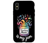 Teaching Music Is My Jam Notes Enthusiast Case for iPhone X/XS