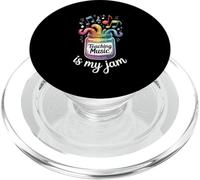 Teaching Music Is My Jam Notes Enthusiast PopSockets PopGrip for MagSafe