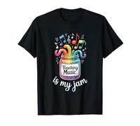 Teaching Music is My Jam Notes Enthusiast T-Shirt