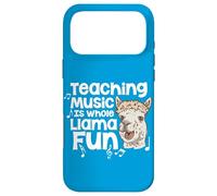 Teaching Music Is Whole Llama Fun Funny Pun Music Teacher Case for iPhone 17 Pro Max