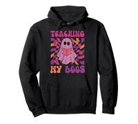 Teaching My Boos Halloween Teacher Spooky Haunted Season Pullover Hoodie