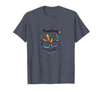 Teaching Outside The Box Special Education Inspiration T-Shirt, Men, Heather Blue, M