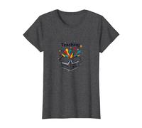 Teaching Outside The Box Special Education Inspiration T-Shirt, Women, Dark Heather Grey, XL