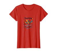 Teaching Outside The Box Special Education Inspiration T-Shirt, Women, Red, M