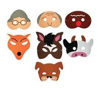 Teaching Resource Sack - Gingerbread Man Storytelling Mask Set