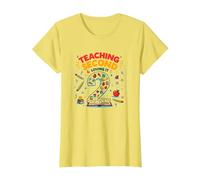 Teaching Second & Loving It: Educator's Joyful Journey T-Shirt, Women, Lemon, 3XL