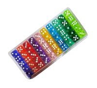 Teaching Solution: Enrich Lessons with 100 colorful six-sided dice that meet various needs, serve as dynamic teaching tools and invigorate educational activities.