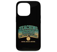 Teaching Souls Not Just Standards Christian Teacher Jesus Case for iPhone 13 Pro
