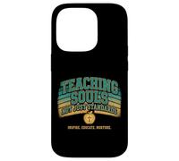 Teaching Souls Not Just Standards Christian Teacher Jesus Case for iPhone 14 Pro