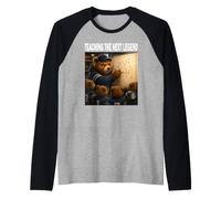 Teaching the Next Legend Bear Dad Coach Family Sports Raglan Baseball Tee