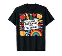 Teaching Tiny Humans to Do Big Things Preschool T-Shirt