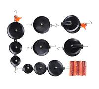 Teaching Tools Pulley System, Interactive Physics Education Tool Kids Pulley System - Sturdy Lab Science Kits Physics Learning Tool for Home School