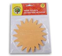 Teaching Tree Paper Cut-Outs - Orange Sun - 32 Count