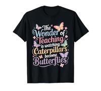 Teaching Turns Caterpillars Into Butterflies Value Graphic T-Shirt, Men, Black, M