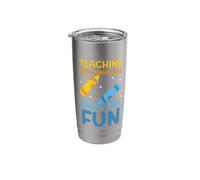 Teaching Two Languages Twice the Fun - Dual Language Teacher Stainless Steel Insulated Tumbler