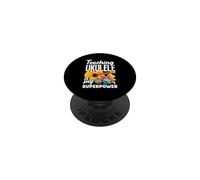 Teaching Ukulele Is My Superpower Music Teacher Player PopSockets Adhesive PopGrip