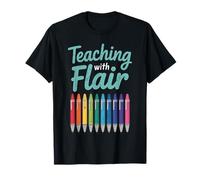 Teaching With Flair Preschool Teacher First Day Of School T-Shirt