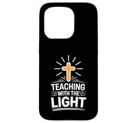 Teaching with the Light Christian Faith For Teachers Case for iPhone 15 Pro