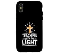 Teaching with the Light Christian Faith For Teachers Case for iPhone X/XS