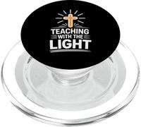 Teaching with the Light Christian Faith For Teachers PopSockets PopGrip for MagSafe