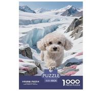 Teacup Poodle1000Pieces JigsawPuzzlesanimal ForAdults Challenging LargePiecePuzzles Age12+byth HomeDecoration Brainteasing Adults Jigsaw Puzzle 38x26cm/1000pcs