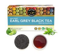 Teacurry Earl Grey Black Tea - (30 Tea bags, 1 Month pack) - English Breakfast with Natural Bergamot | Strong Black Tea