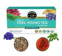 TEACURRY Feel Young Tea (30 Tea Bags,1 Month Pack) - Real Taste of Indian Tea - Herbal Tea
