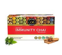 TEACURRY Immunity Booster Tea - (30 Tea Bags, 1 Month Pack) - Immunity Booster Tea Bags of Immunity Tea Kadha | Cardamom, Cloves, Ginger, Cinnamon | Promotes Overall Wellness