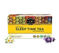 TEACURRY Sleep Time Tea (30 Tea Bags,1 Month Pack) - Herbal Tea - Help With Relaxed Sleep - Real Indian Chai Taste.