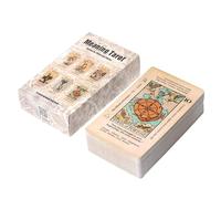 TEAFIRST Meaning Tarot 78 Cards Pocket Sized Deck Tarot and Oracle Comics Tarot Cards