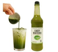 Teaforia Easy Matcha Concentrate 1L - Liquid Latte Base - 90g Matcha Tea, 50 Ready-to-Use Servings - Whisk-Free, Sugar-Free, Vegan