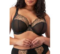 Teagan Plunge Bra Elomi Black 38JJ
