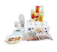 TeaJoy Authentic Bubble Tea Party Kit (10 Drinks) | Classic Milk Tea Powder & Instant Tapioca Pearls | Just Add Milk & Ice | Vegan & Dairy-Free | Bubble Tea Kit with Tapioca Pearls & Boba Straws