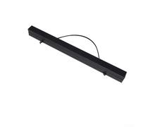 Teak Effect Wooden Hanger for Posters and Scrolls Made from Pine with Leather Cord Attachment for Wall Mount Setup (31CM Black)